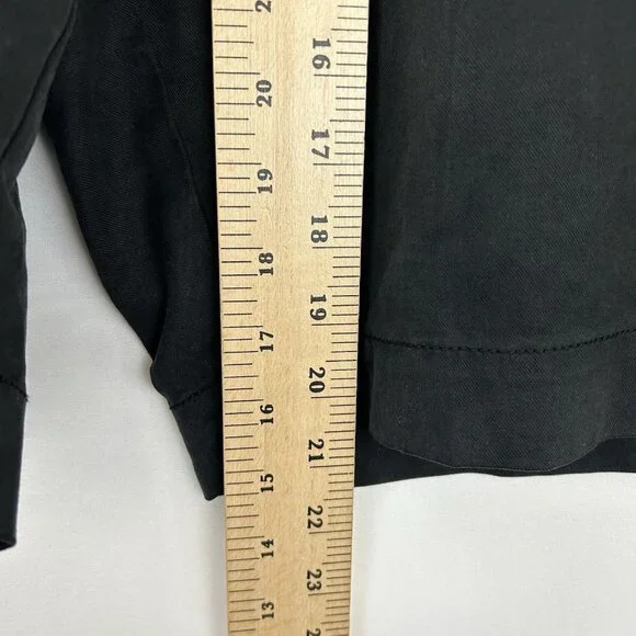 Tommy Bahama Mens 40 Black Tencel Blend Flat-Front Shorts Casual Lightweigh - Picture 7 of 14